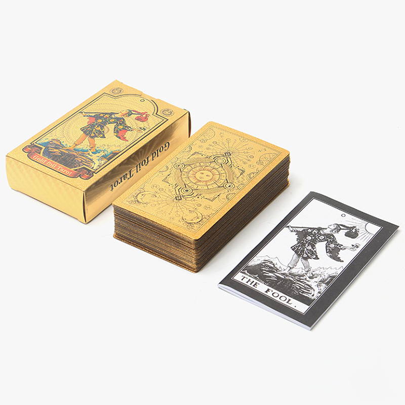 Board Game Dixit - Gold Foil Tarot Card for Divination