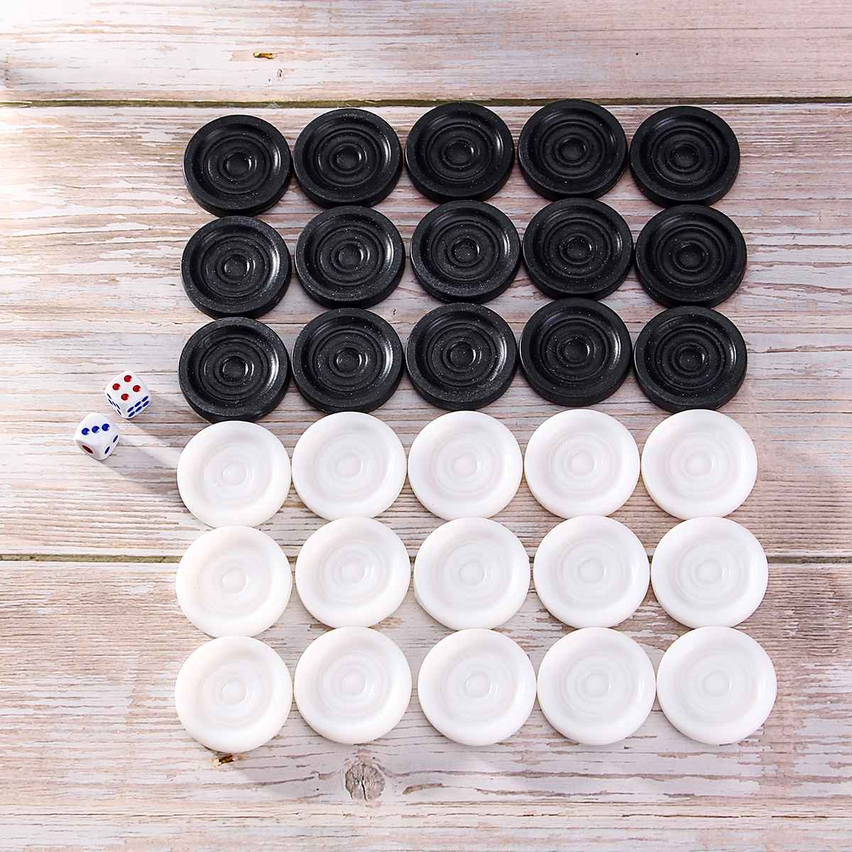 Board Game Quacks - 32 PCS Backgammon Chess Piece Kids