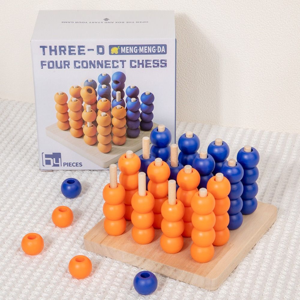 Board Game Family - Four In A Row 4 Beads