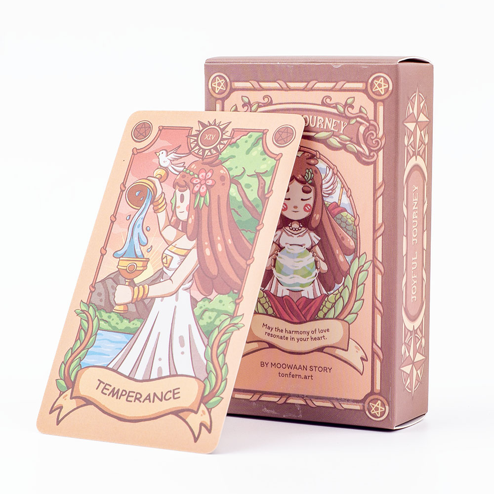 Board Game Illustrator - Joyful Journey Tarot Deck -78 Card