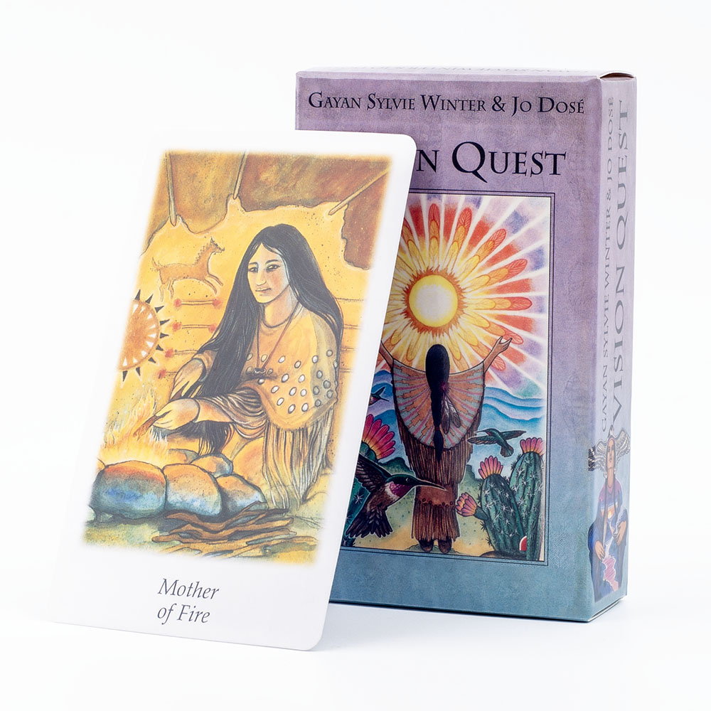 Board Game Of Life - Vision Quest Tarot 78-Card Deck for