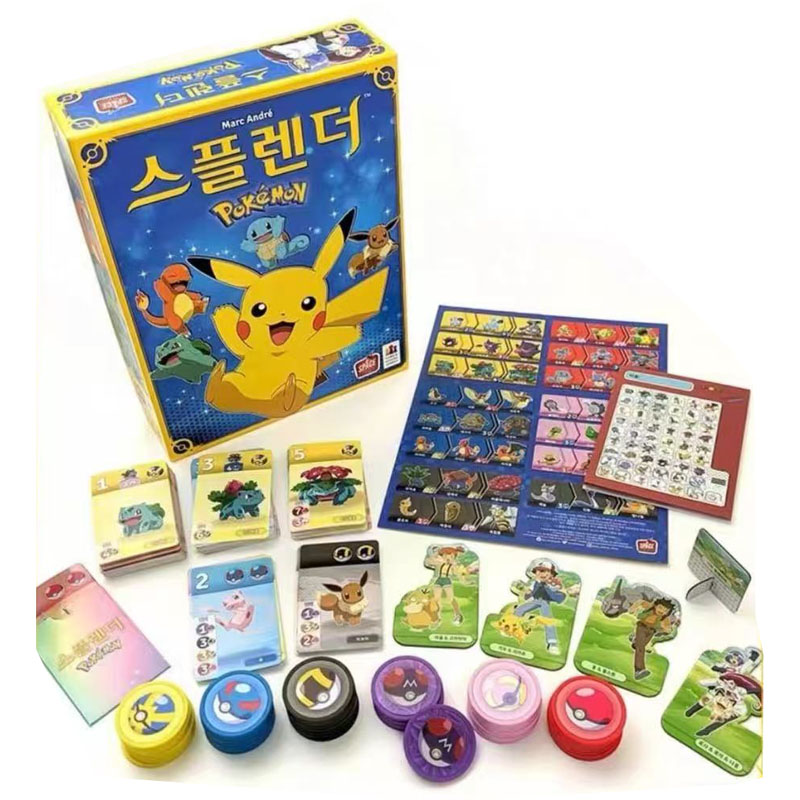Board Game Quacks - Pokémon Board Games Dobble Splendor Strategy