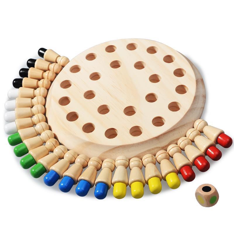 Board Game Of Life - Wooden Puzzle Toys Montessori Educational Learning