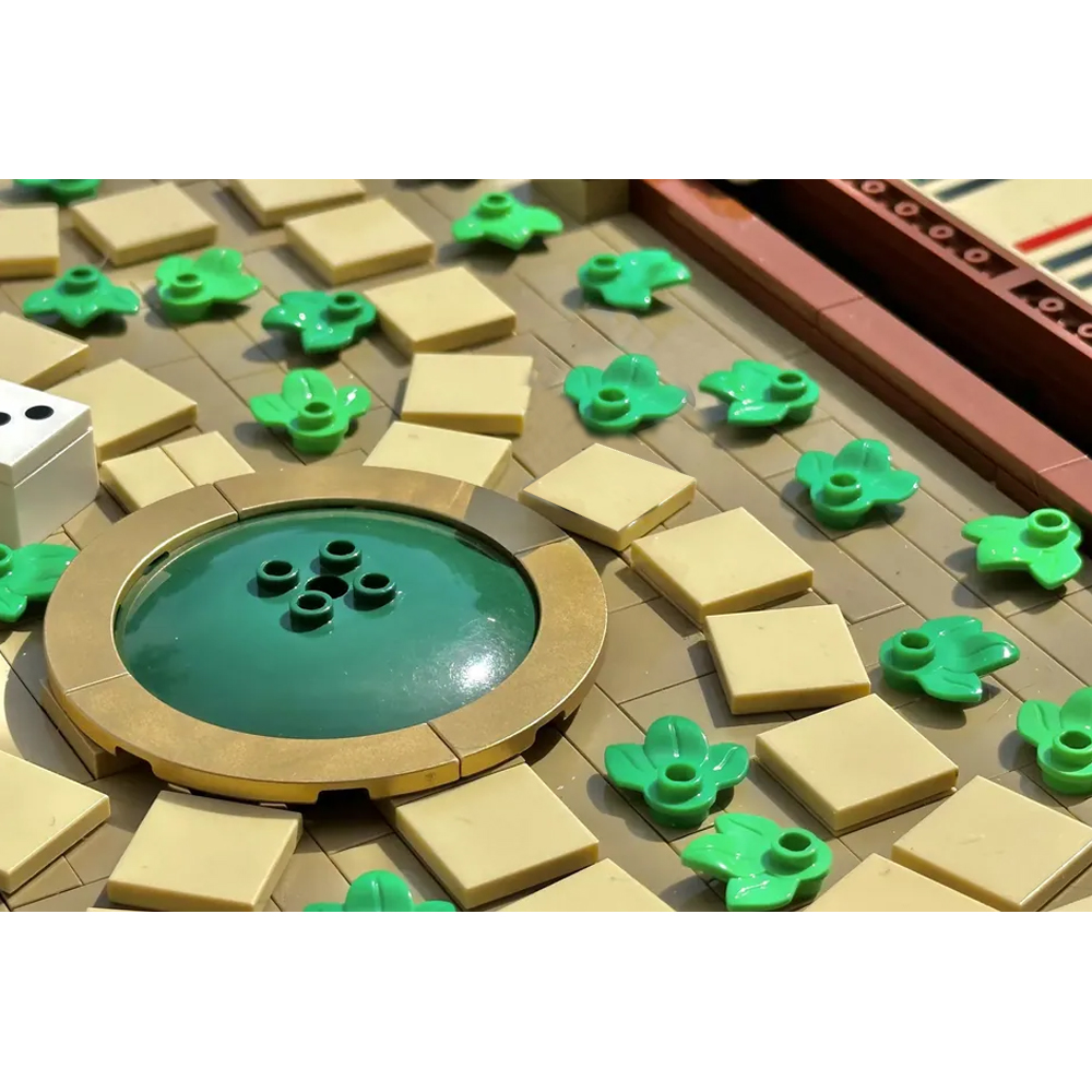 Board Game Jumanji - MOC Jumanji Board Game Bricks Magnetic