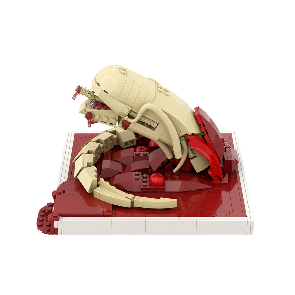 Board Game Jumanji - Gobricks MOC Xenomorph Chestburster Building Blocks