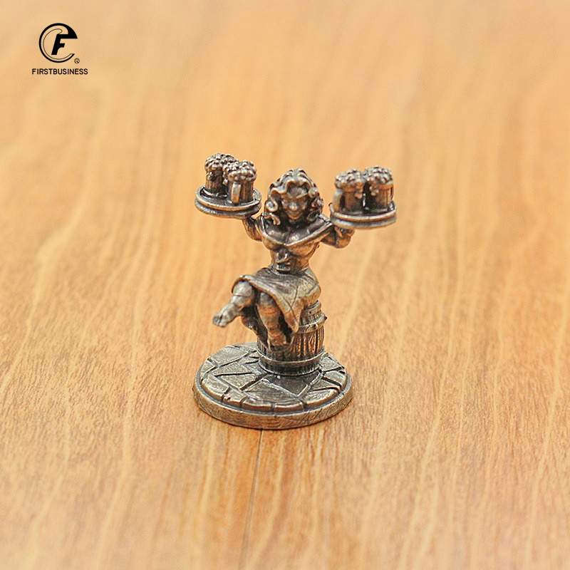 Vintage White Brass Miniature  - Board Game Vantage review and price