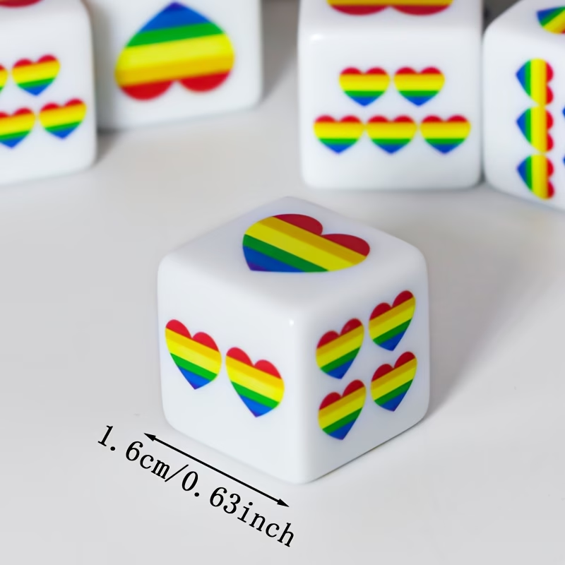 CANDYPIXEL 12Pcs Rainbow Heart - Board Game Live review and price