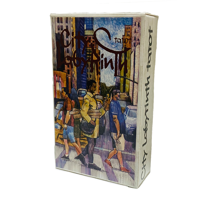 City Labyrinth Tarot cards 78  - Board Game Live review and price