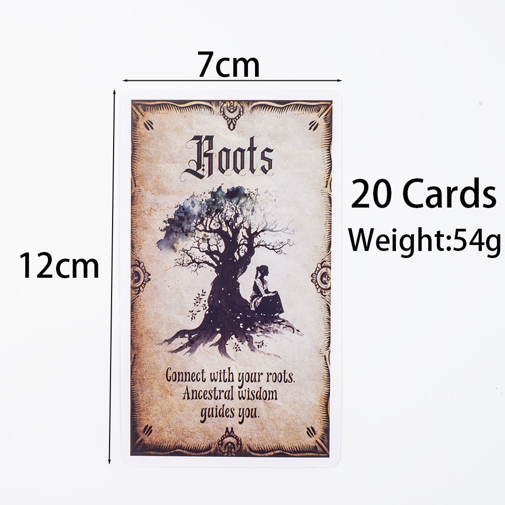Wise Witch Oracle Cards 20Pcs  - Board Game Of Life review and price
