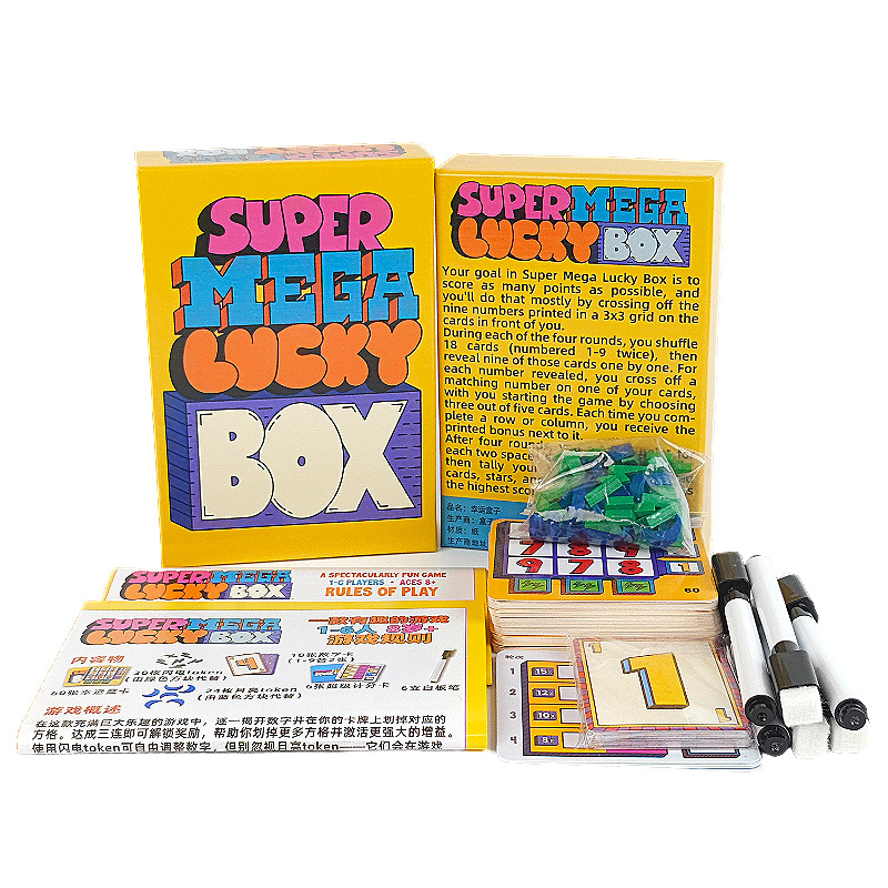 Super Mega Lucky Box Board Gam - Board Game Family review and price