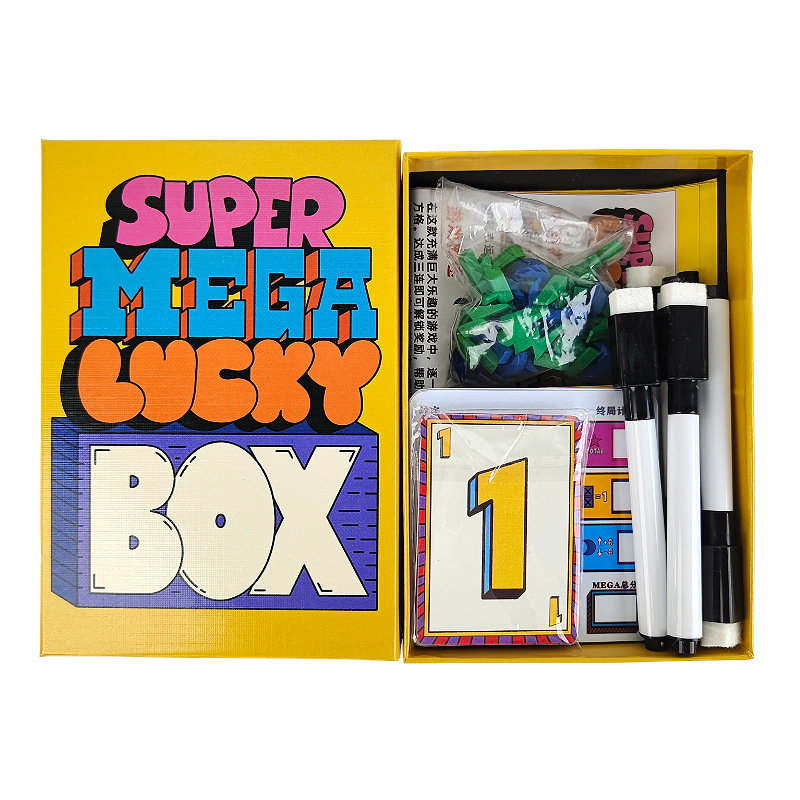Super Mega Lucky Box Board Gam - Board Game Family review and price
