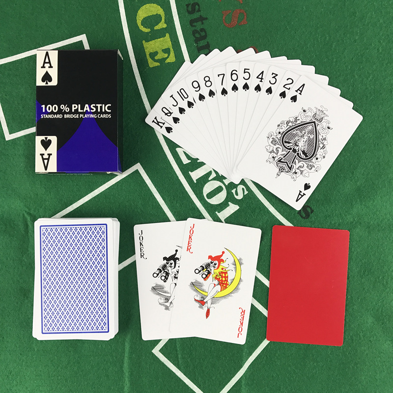 2 PCS/Lot Baccarat Texas Hold' - Board Game Illustration review and price