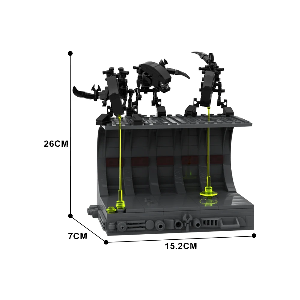 Gobricks MOC Aliens Shelf Dior - Board Game Jumanji review and price