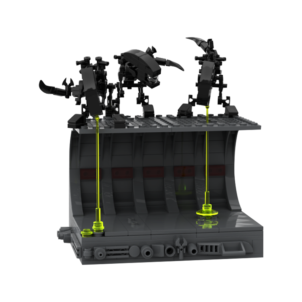 Gobricks MOC Aliens Shelf Dior - Board Game Jumanji review and price
