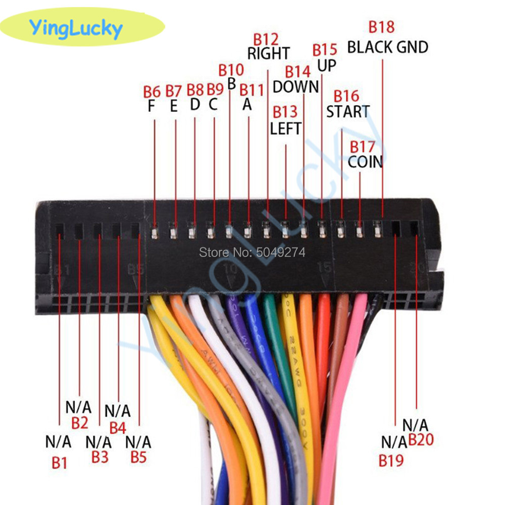 Arcade Cabinet 40-pin Wire Har - Board Game Path review and price