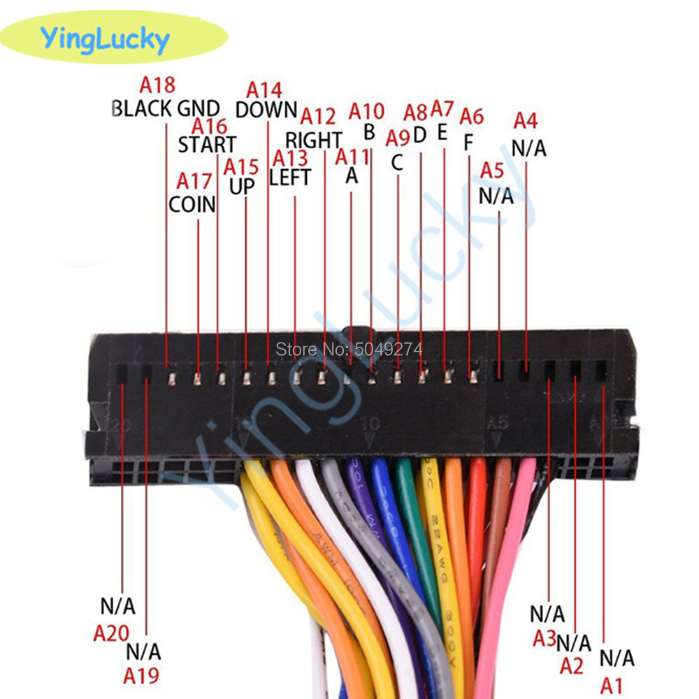 Arcade Cabinet 40-pin Wire Har - Board Game Path review and price