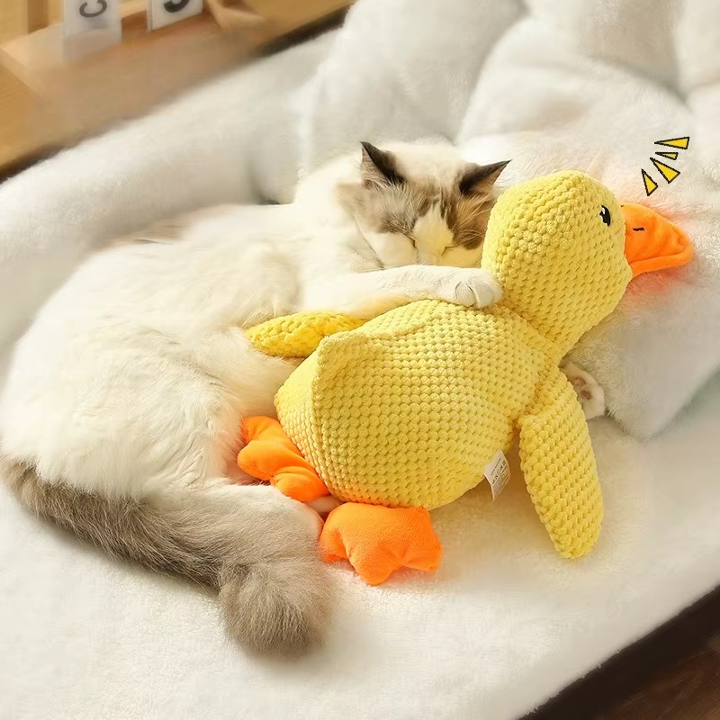 Duck Dog Toy Plush Chew Resist - Board Game Quacks review and price