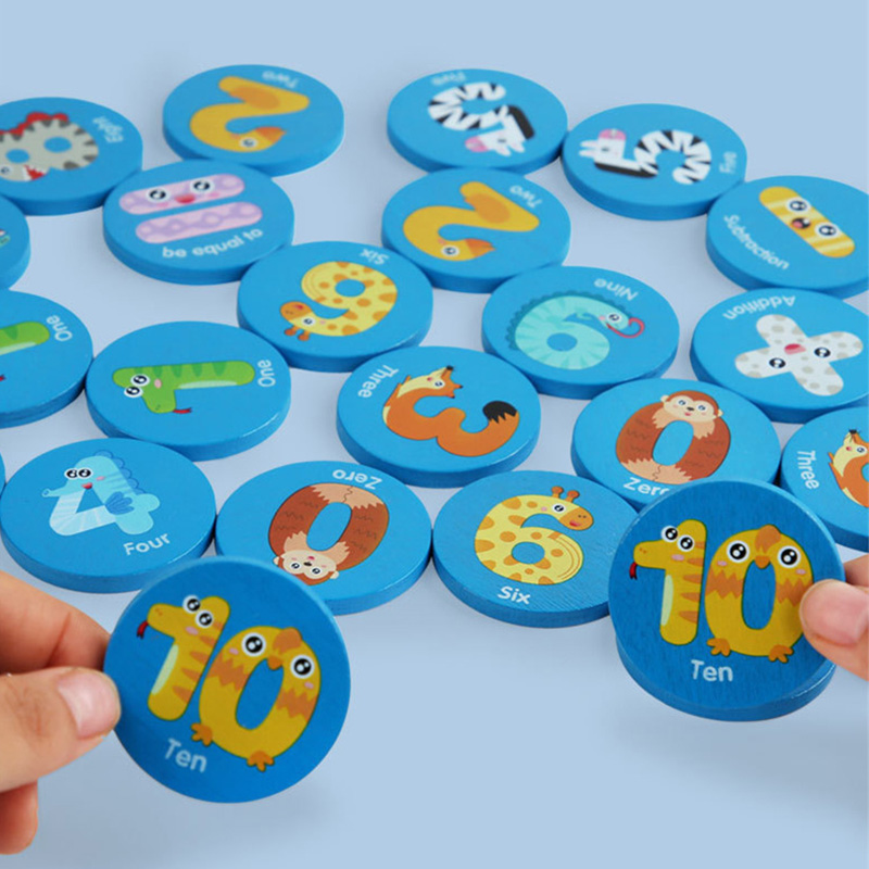 Kids Educational Wooden Memory - Board Game Of Life review and price