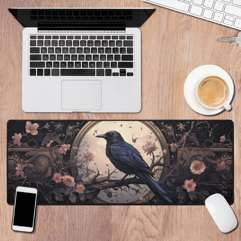 Dark Goth Raven Wildflowers Go - Board Game Zen review and price