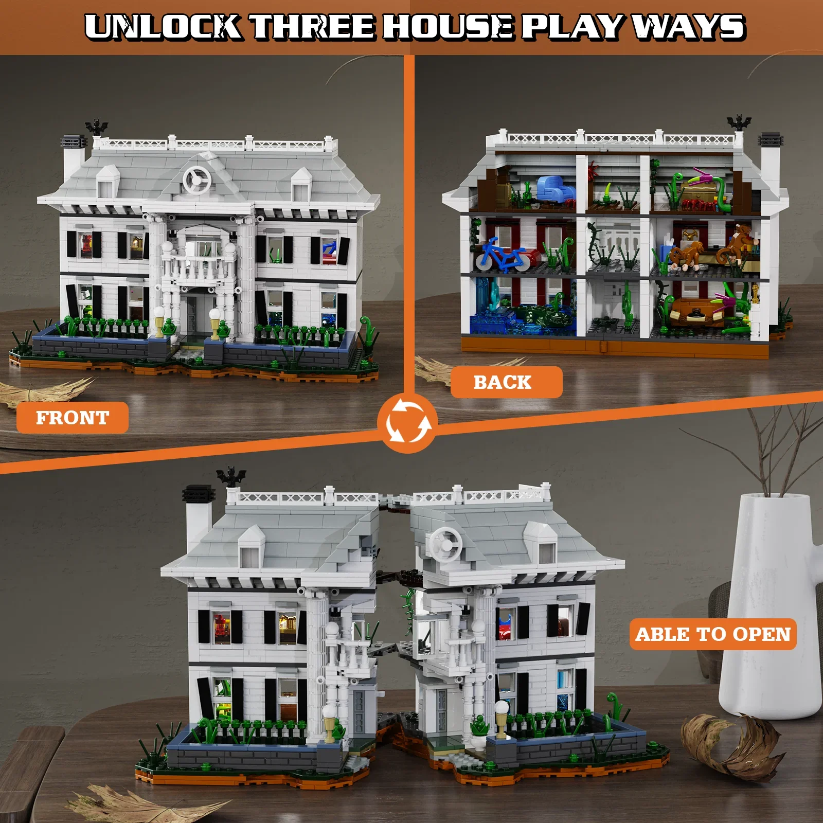 MOC Jumanjiness House Building - Board Game Jumanji review and price