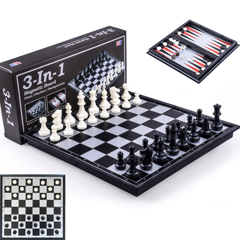 Foldable Magnetic Chess 25CM C - Board Game Quacks review and price