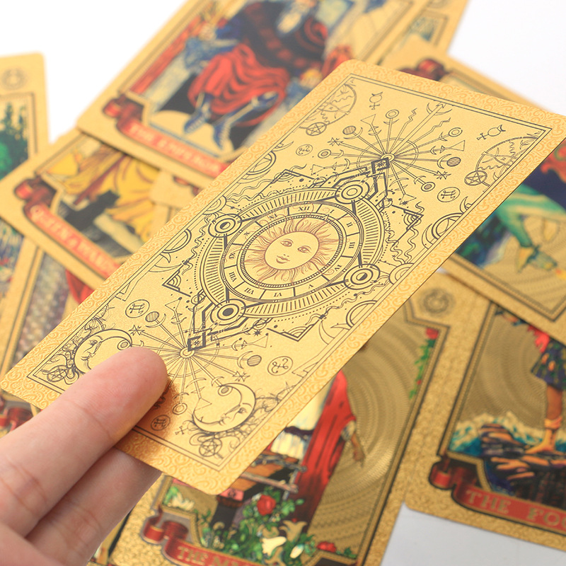 Gold Foil Tarot Card for Divin - Board Game Dixit review and price