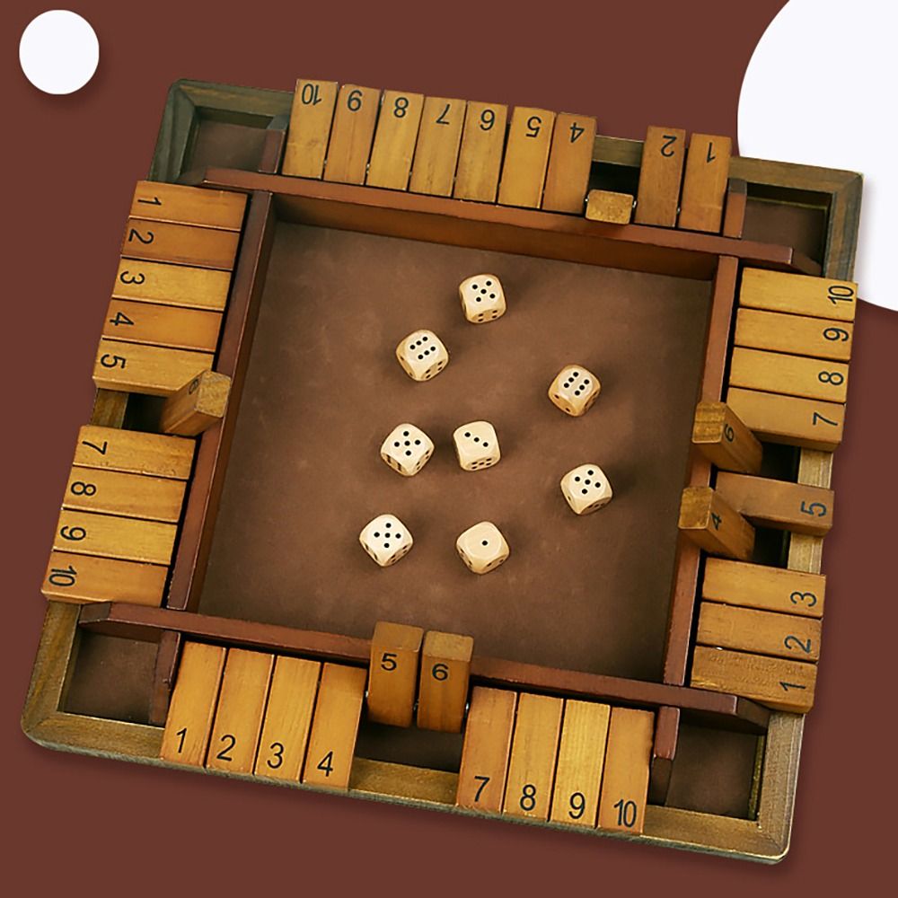 Shut The Box Dice Board Game W - Board Game Dixit review and price