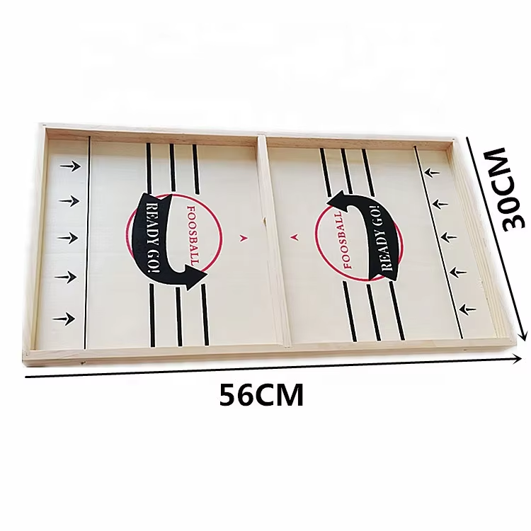 2-in-1 Wooden Ice Hockey & Che - Board Game Family review and price