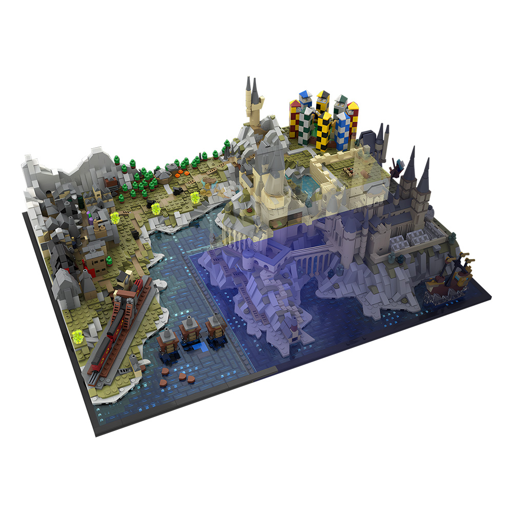Gorbricks MOC-203377 Castle Gr - Board Game Jumanji review and price
