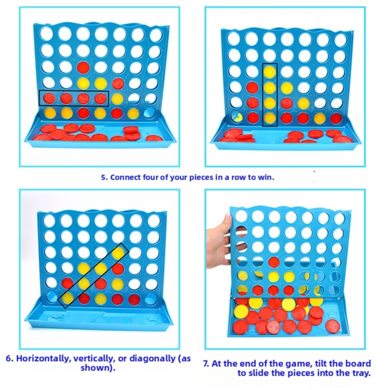 3D Four-in-a-Row Board Game fo - Board Game Family review and price