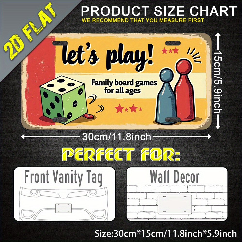 2D Flat, 1pc Aluminum Metal Si - Board Game Cafe review and price