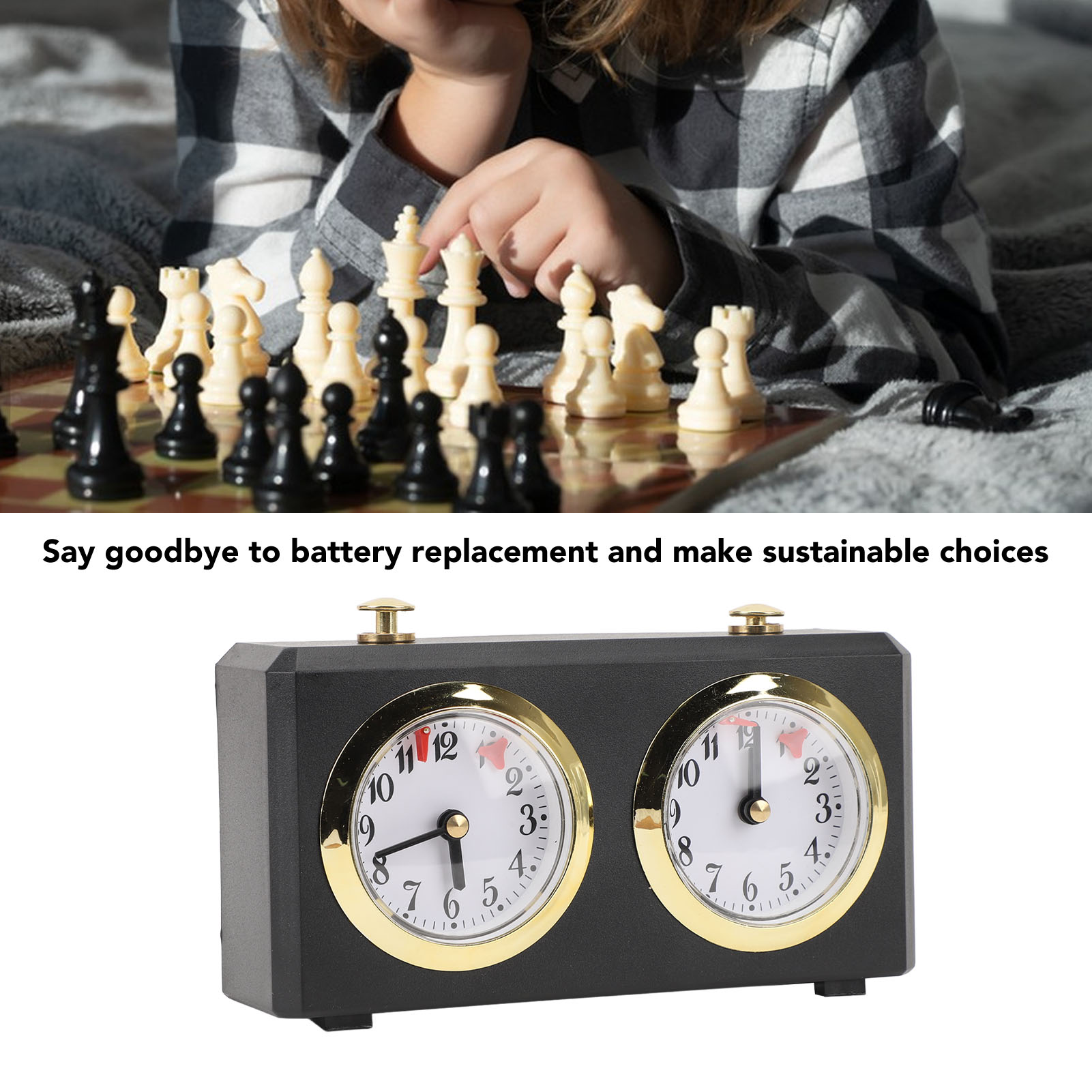 Analog Chess Clock Reduce Pres - Board Game Vantage review and price