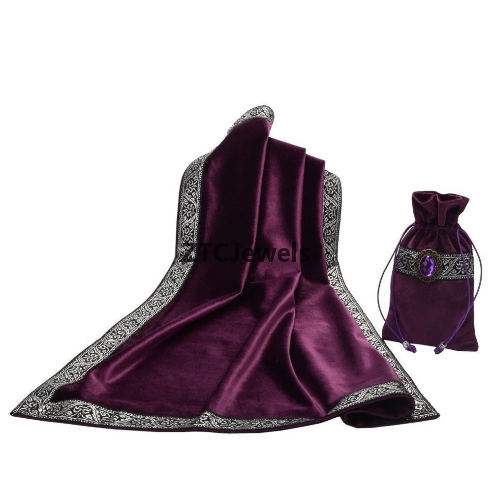 Velvet Tarot Tablecloth with B - Board Game Of Life review and price
