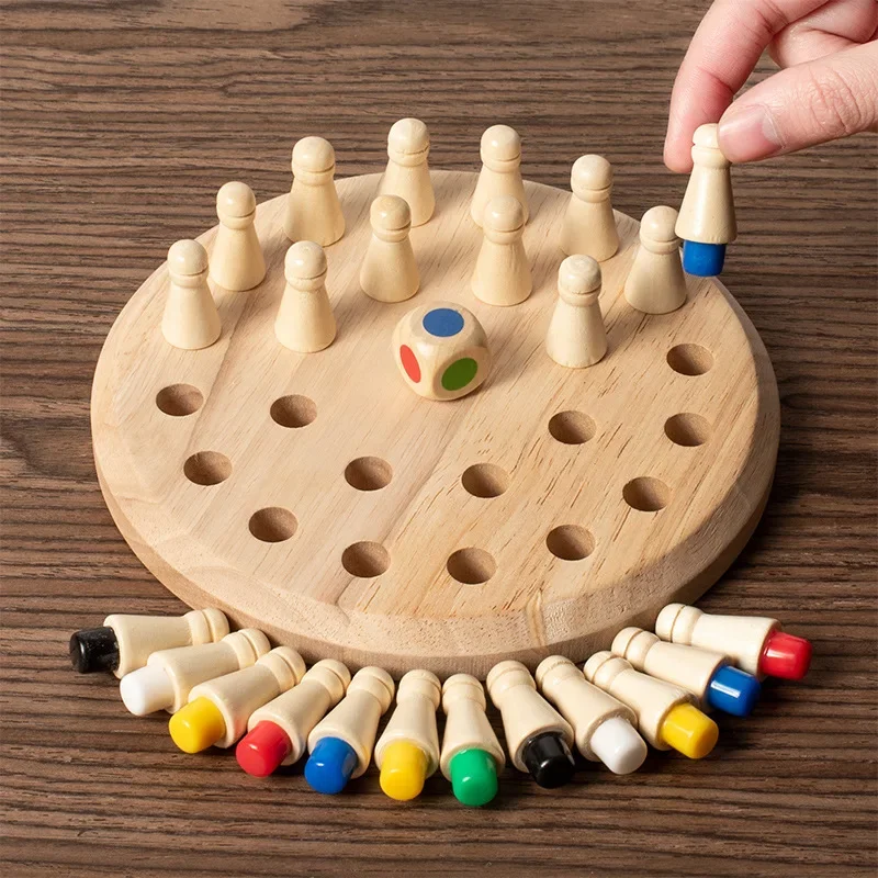 1PC Wooden Memory Match Stick  - Board Game Of Life review and price