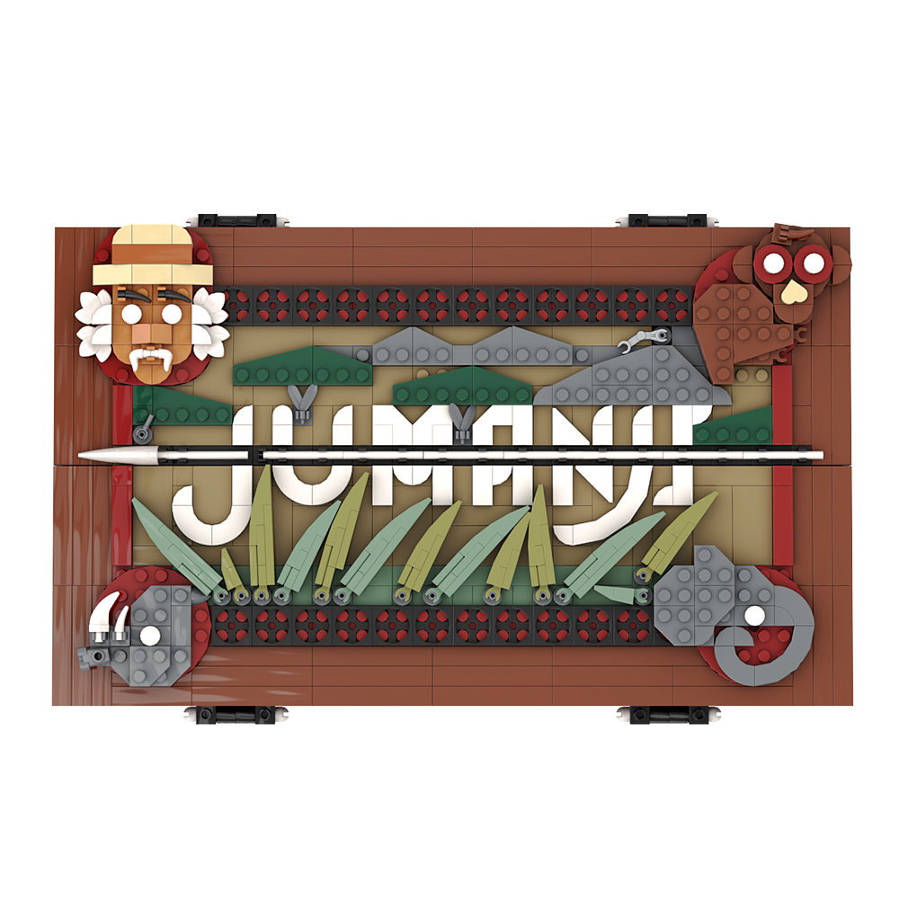 1887PCS MOC-150821 Jumanji Boa - Board Game Jumanji review and price