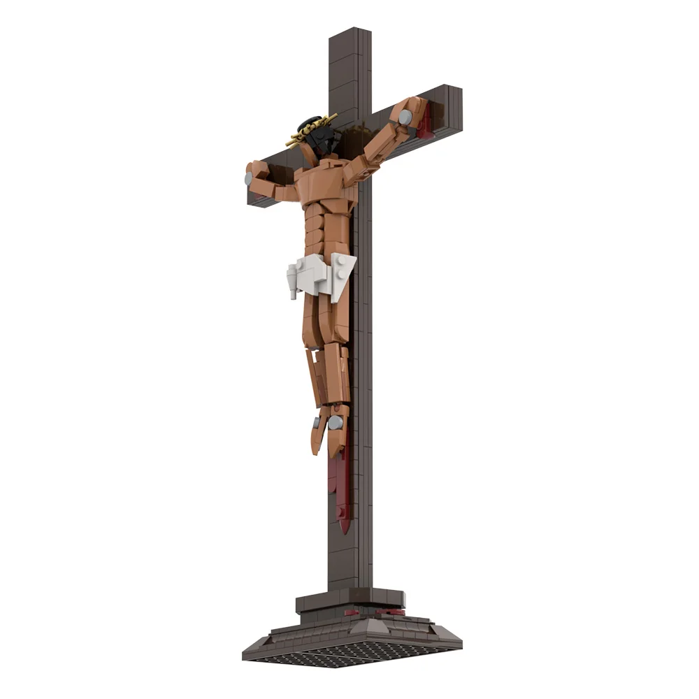 336PCS Jesus Crucifixion Build - Board Game Jumanji review and price