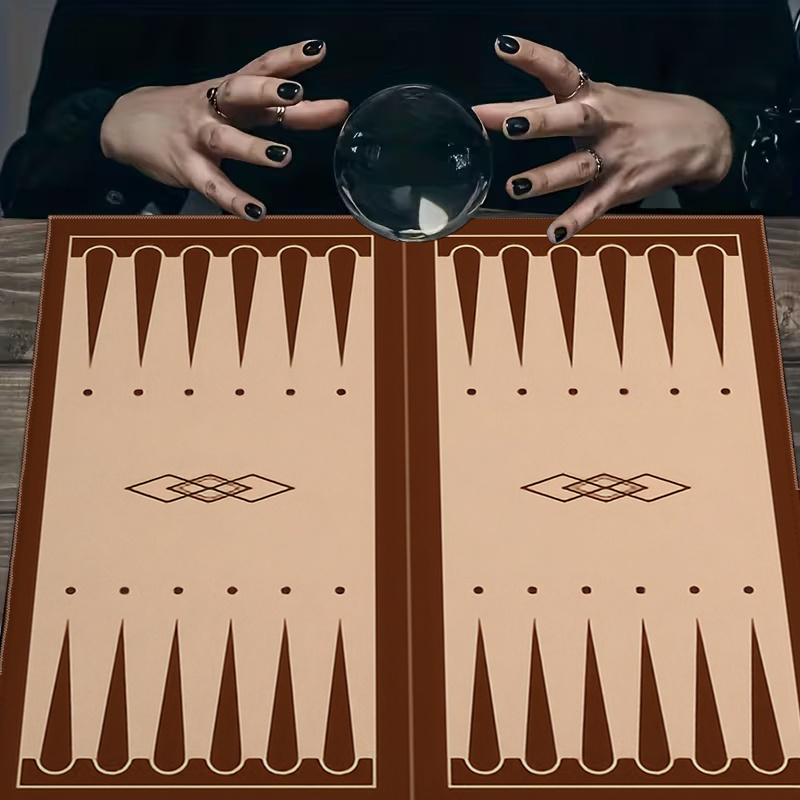 1pc Brown Backgammon Board Pri - Board Game Vantage review and price