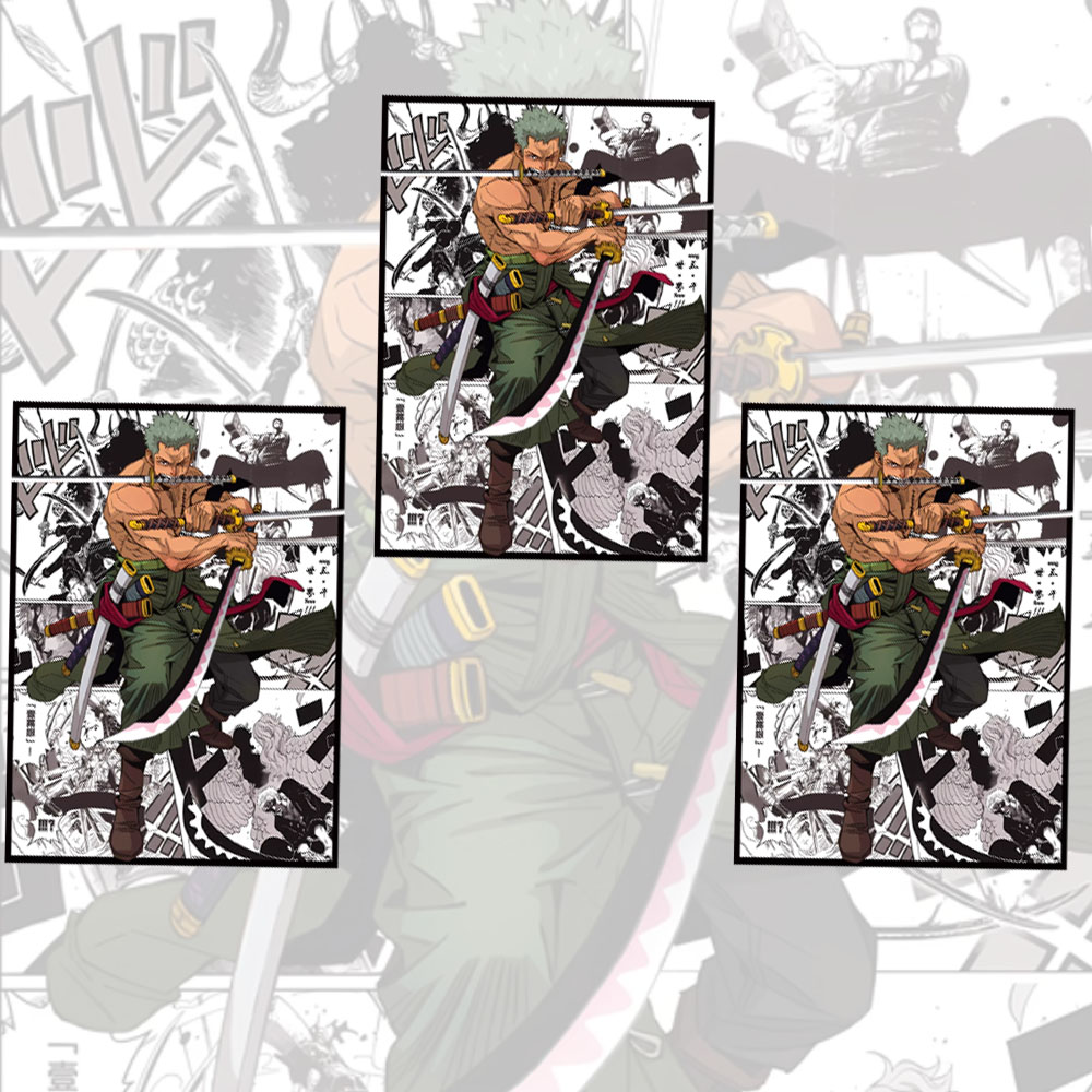 60PCS 66x91mm One Piece Anime  - Board Game Illustration review and price