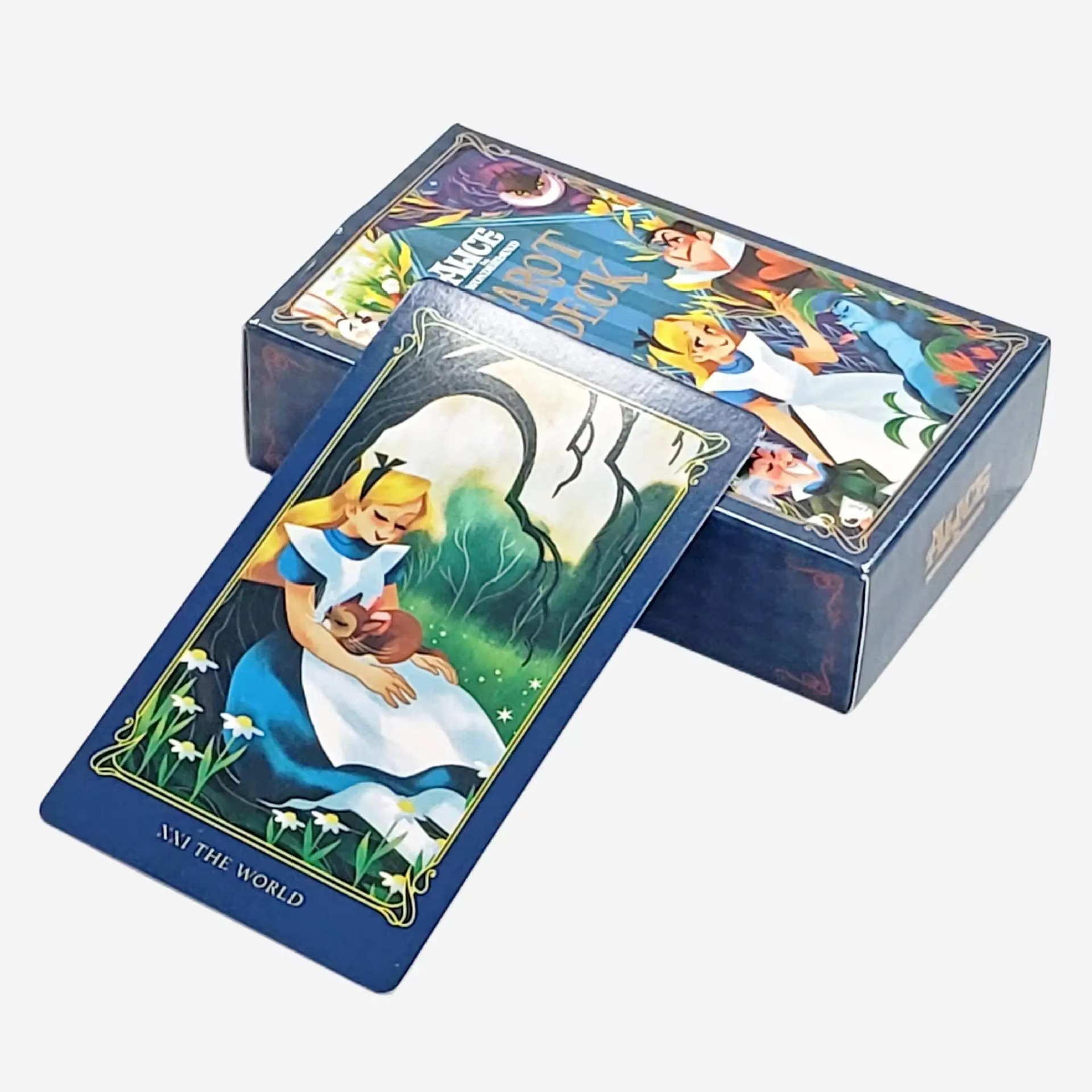 Alice in Wonderland Tarot Deck - Board Game Dixit review and price