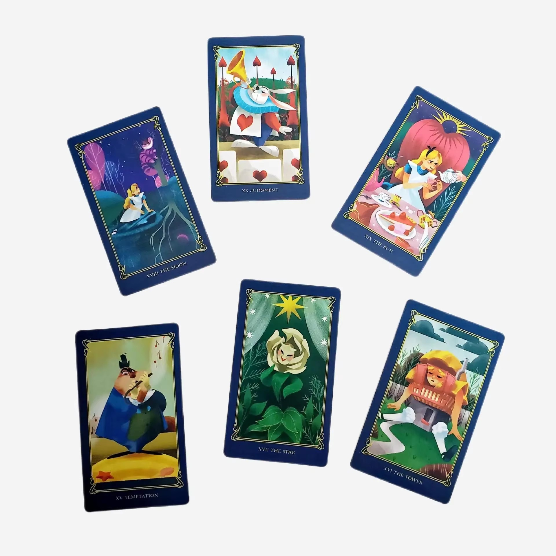 Alice in Wonderland Tarot Deck - Board Game Dixit review and price