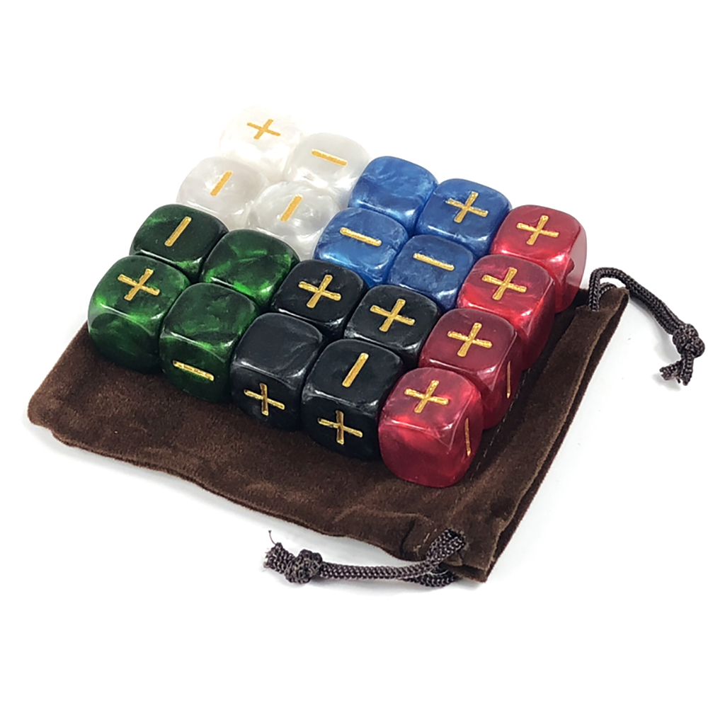 Fate Dice with Bag 20pcs for B - Board Game Live review and price
