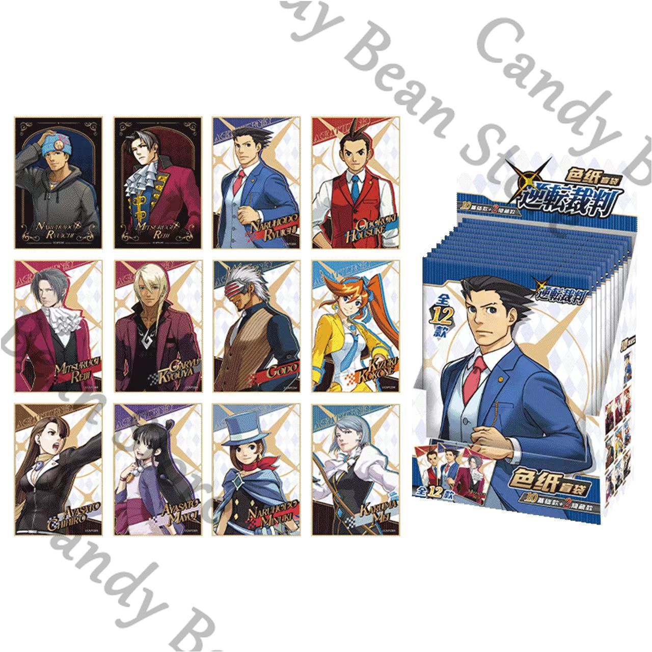 Genuine Anime Ace Attorney Mil - Board Game Illustration review and price