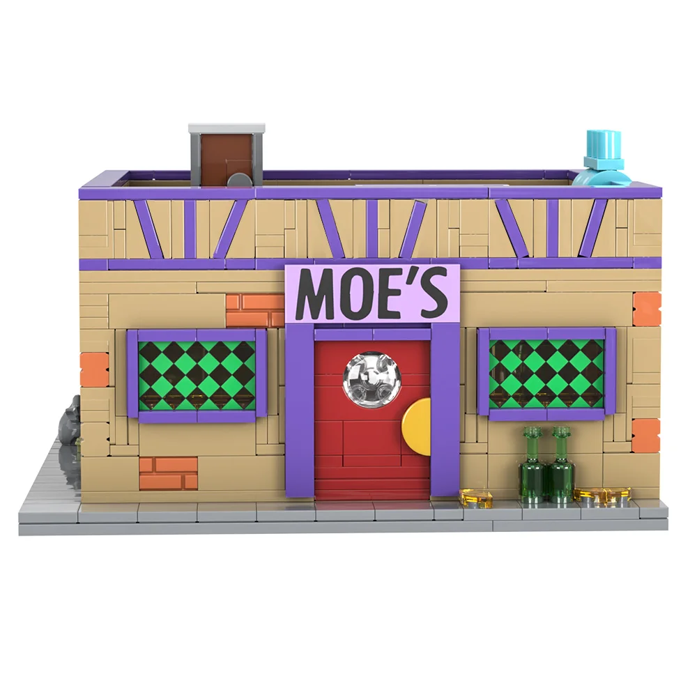 Gobricks MOC Simpsoned Modular - Board Game Jumanji review and price