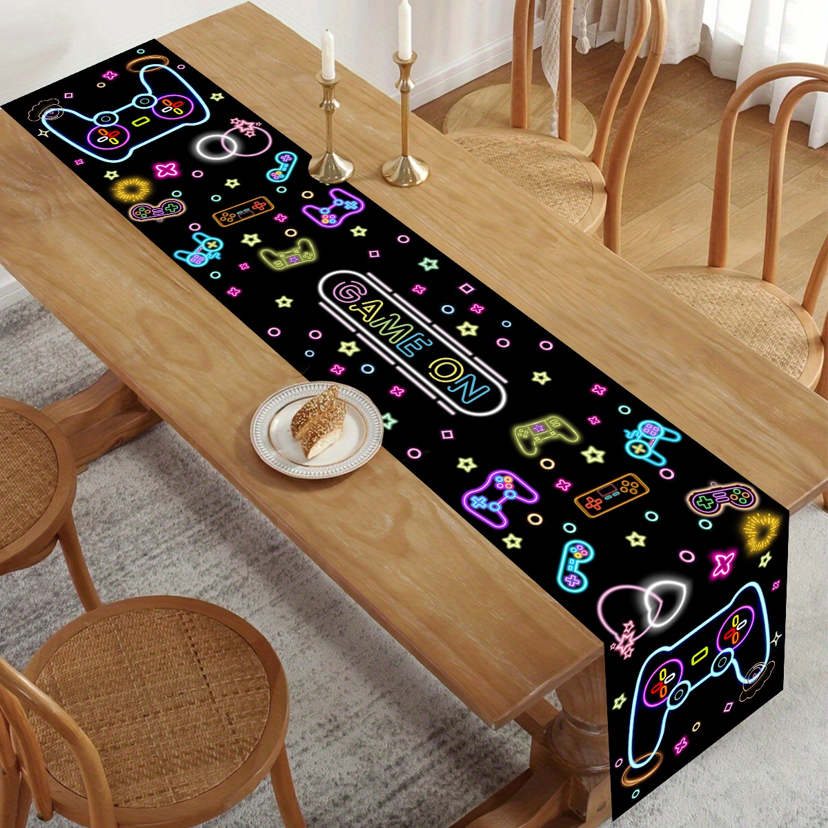 1pc Neo Glow Table Runner Fluo - Board Game Cafe review and price