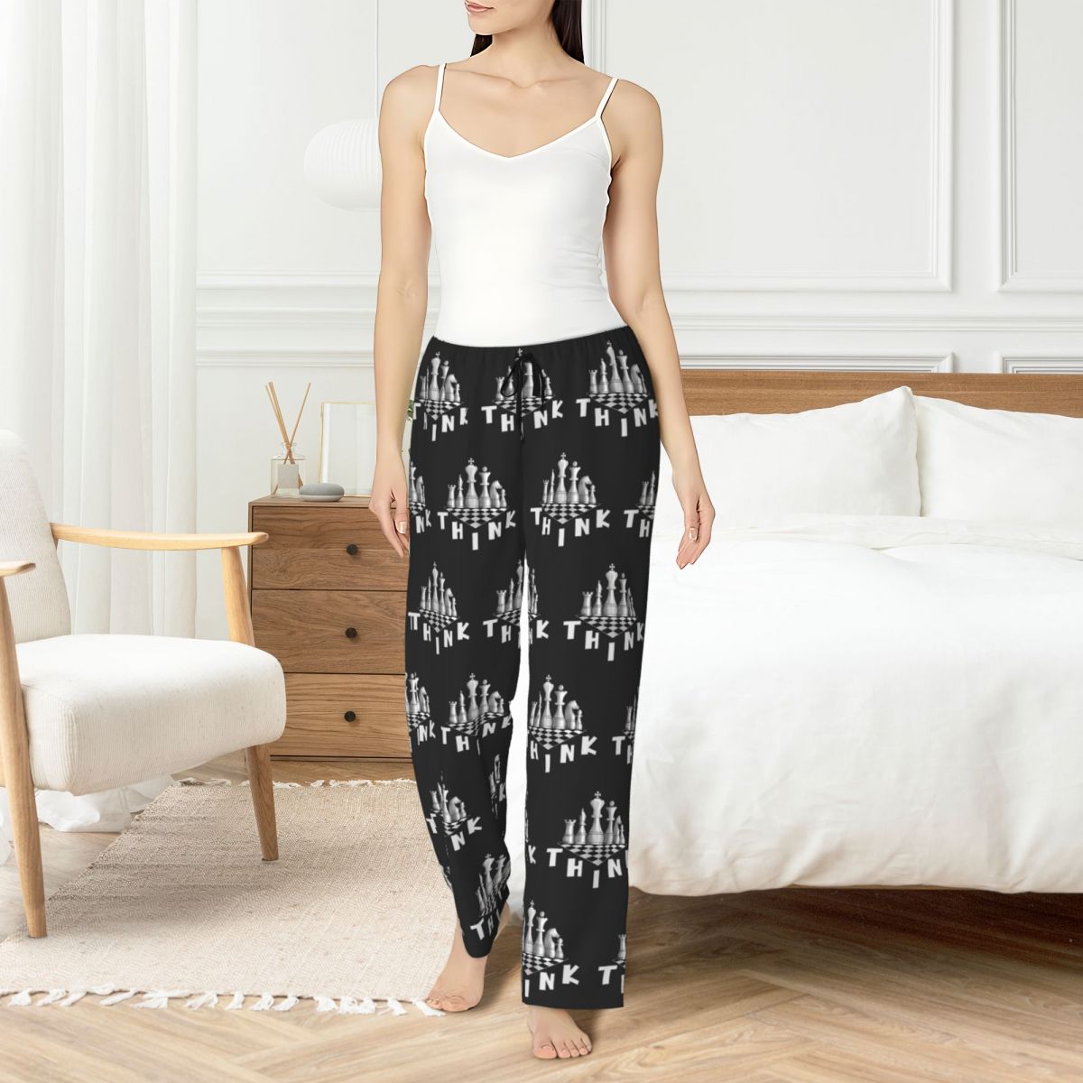 Custom Chess Board Pajama Pant - Board Game Is review and price