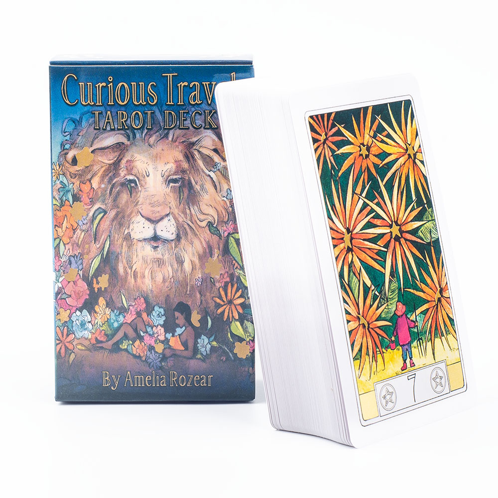 Curious Travels Tarot 10.3*6cm - Board Game Illustration review and price