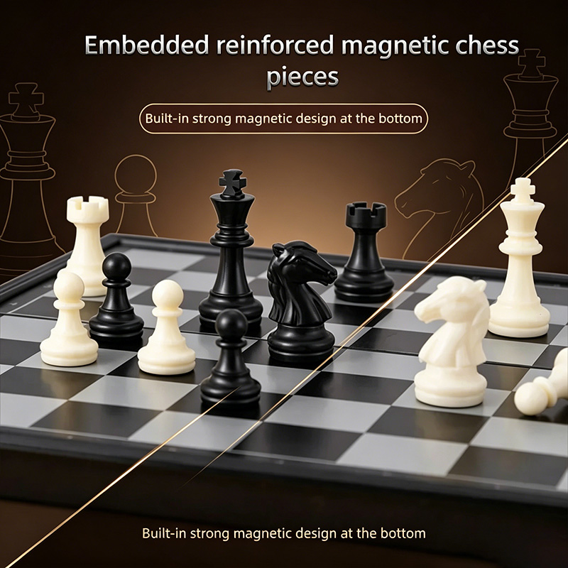 24CM Foldable Magnetic Chess G - Board Game Quacks review and price