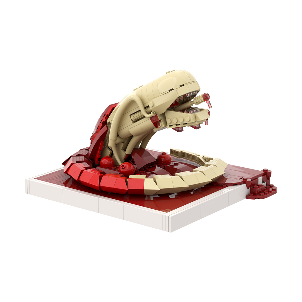 Gobricks MOC Xenomorph Chestbu - Board Game Jumanji review and price