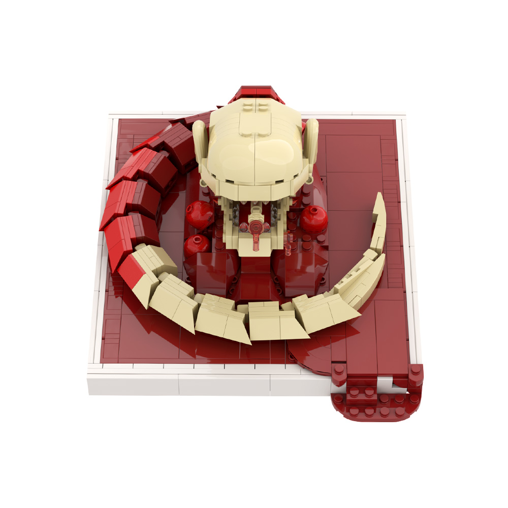 Gobricks MOC Xenomorph Chestbu - Board Game Jumanji review and price