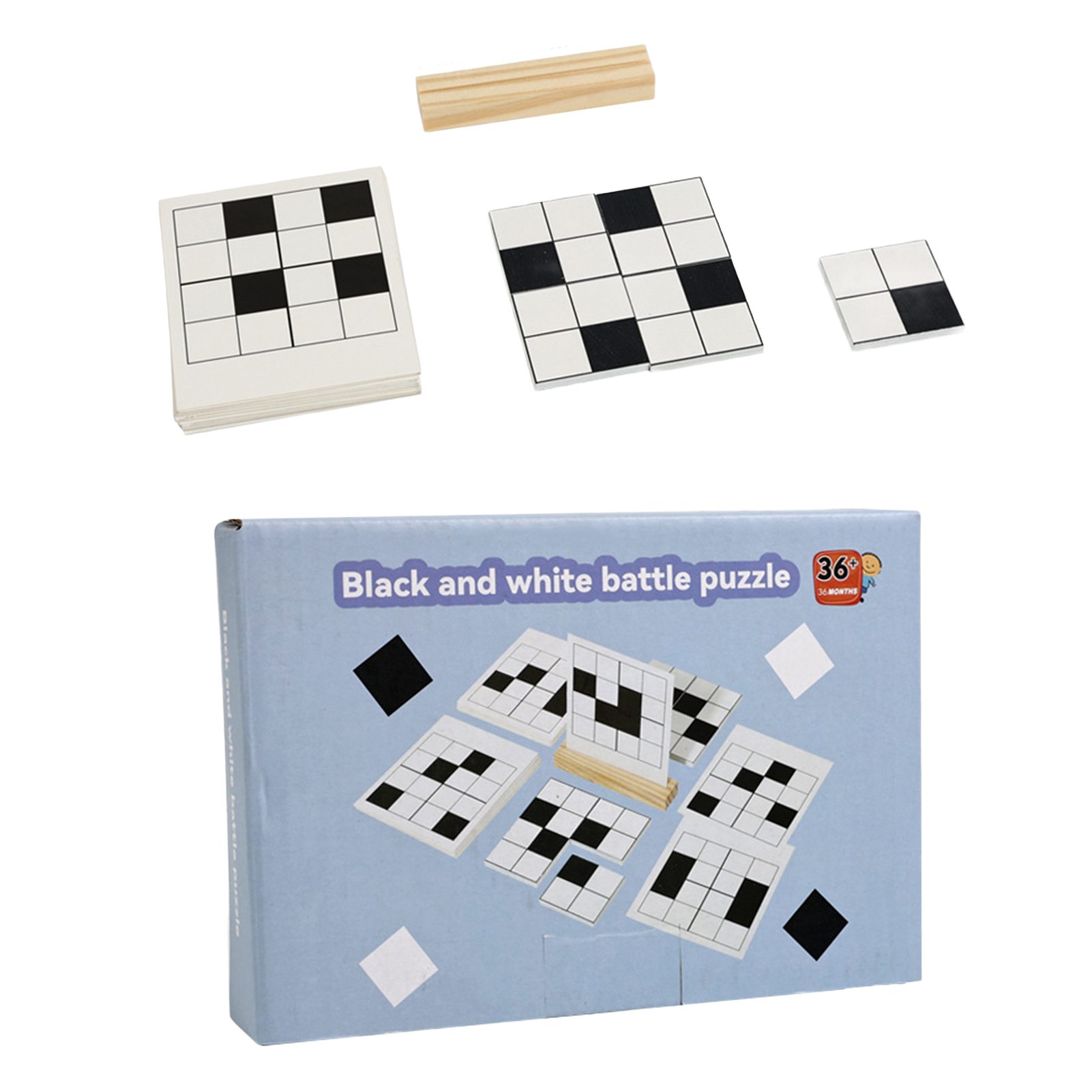 Wooden Board Game Brain Teaser - Board Game Quacks review and price